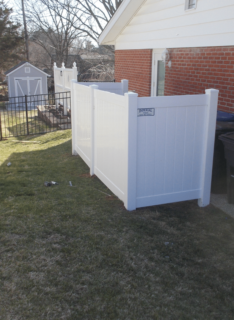 Vinyl Fence done by Imperial Fence